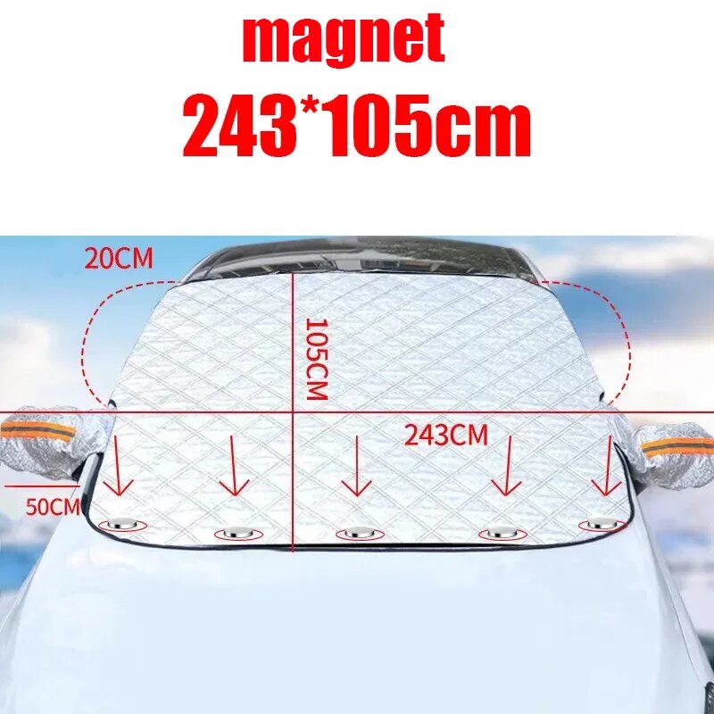 Magnetic Car Snow Cover – TINTINO